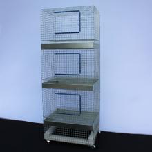 Stackable shop rabbit cage